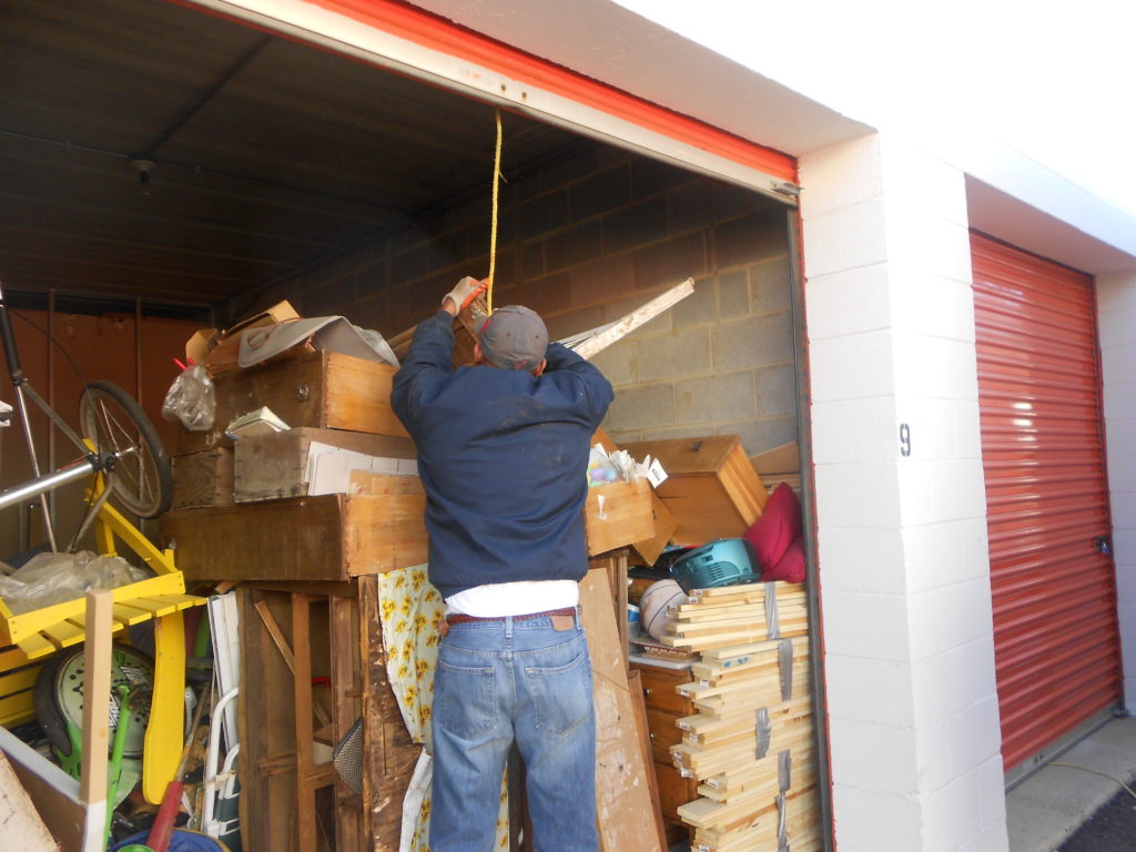 it Rid of It Busy Today in Manassas Doing a Storage Unit Clean Out ...
